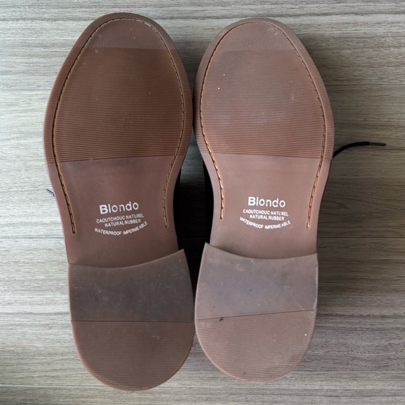 Blondo Keith Chukka Waterproof Suede Ankle Men's Black Boots Size 12M - Picture 7 of 9